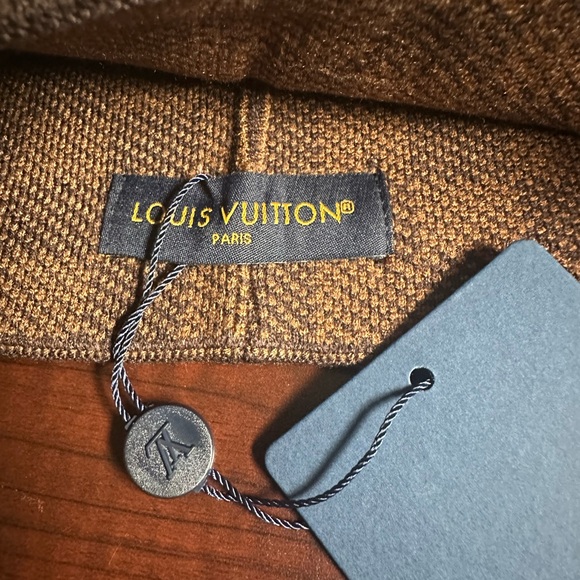 Louis Vuitton Tan and Brown Patterned Beanie - Picture 3 of 4